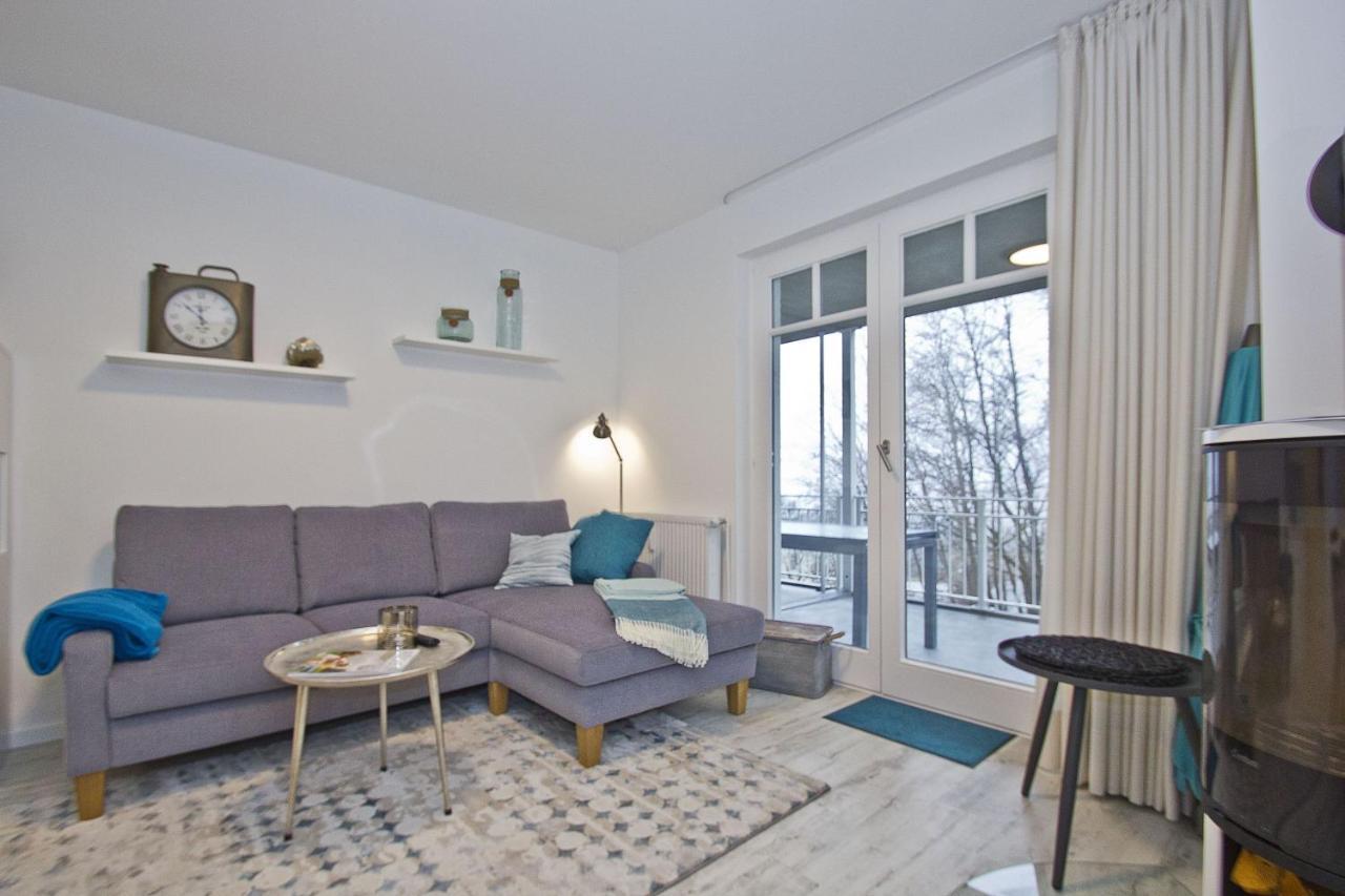 Ferienresidenz Zwei Bodden Fewo2-8 - Balkon, Sauna, Kamin Lietzow Luaran gambar