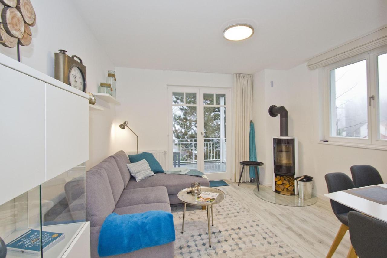Ferienresidenz Zwei Bodden Fewo2-8 - Balkon, Sauna, Kamin Lietzow Luaran gambar