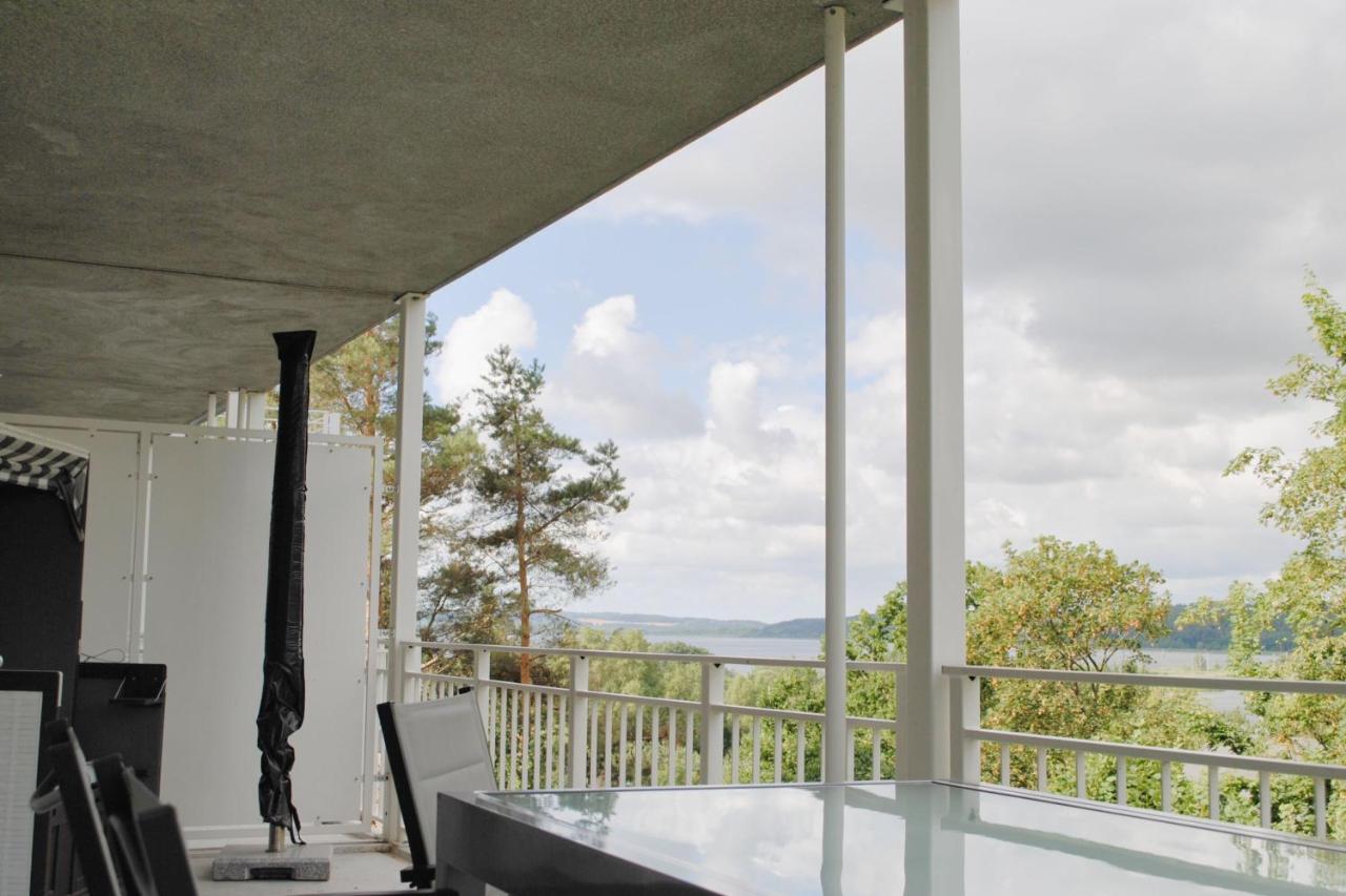 Ferienresidenz Zwei Bodden Fewo2-8 - Balkon, Sauna, Kamin Lietzow Luaran gambar